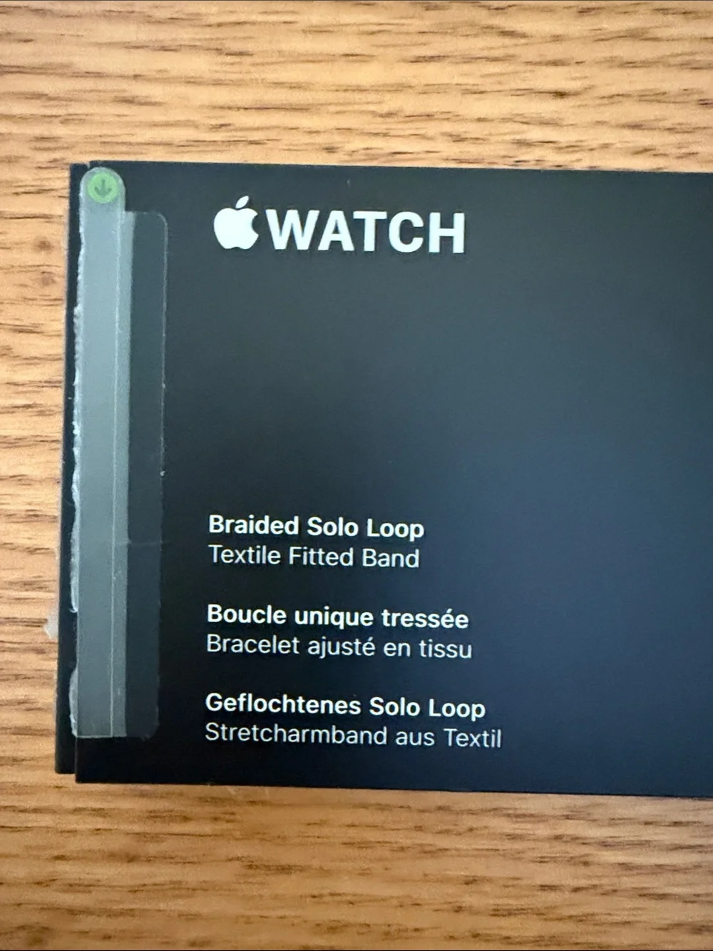 Apple Watch Black Unity Braided Solo Loop